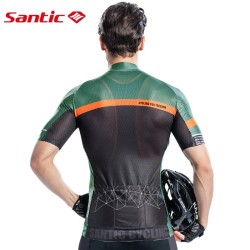 Jersey Hombre Manga Corta Turbonegro para Ciclismo SANTIC