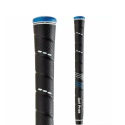 GRIP GOLF PRIDE TEXTURADO NEGRO LINEAS BLANCAS/AZUL MODELO CP2 WRAP STANDARD