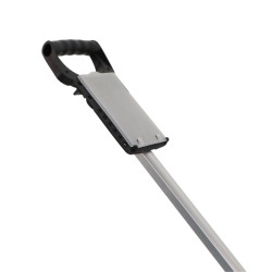 Carro de arrastre ALASKA manual bolso de GOLF blanco y negro