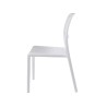 Silla Moka blanca pvc