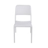 Silla Moka blanca pvc