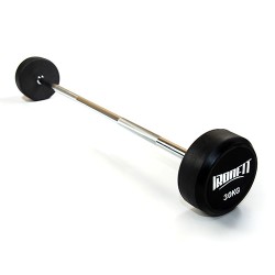 Barra para Pesas 30 kg Compatible con Discos Entrenamiento de Fuerza en Casa