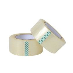 Pack de 6 Cintas de embalaje 48mic transparente 0,45mt x 100mt