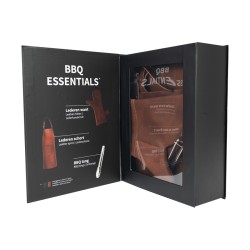 Set Asador de Cuero de Búfalo