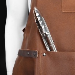 Set Asador de Cuero de Búfalo