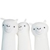 LLAMA MELINKA PELUCHE NARANJO 105X30X45CM