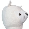 LLAMA MELINKA PELUCHE NARANJO 105X30X45CM
