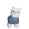 BABY LLAMA MELINKITA AZUL PELUCHE 38X34X22CM