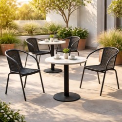 Silla genovia de rattan...