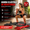 Banda Elástica de Resistencia 15-35 lbs para Entrenamiento y Fitness