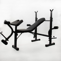 Banca Multifuncional Ajustable para Ejercicio y Gym en Casa