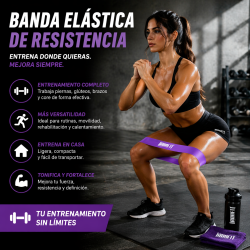 Banda Tubular de Resistencia 10 kg para Entrenamiento Funcional
