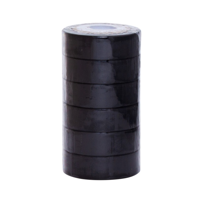 Pack 6 Cintas Eléctricas PVC Uso General 10 m