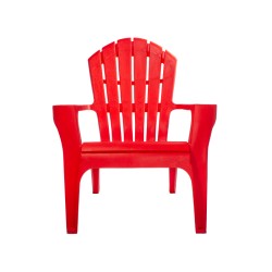Silla plástica ADIRONDACK Diferentes Colores Azul y Rojo