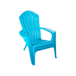 Silla plástica ADIRONDACK Diferentes Colores Azul y Rojo