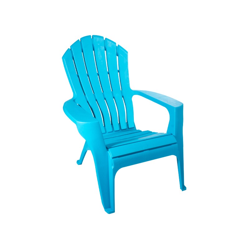Silla plástica ADIRONDACK Diferentes Colores Azul y Rojo