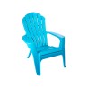 Silla plástica ADIRONDACK Diferentes Colores Azul y Rojo