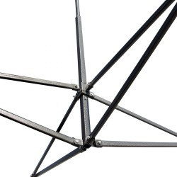 Toldo araña plegable 3×3 metros color Rojo