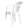 Silla Plástica Milán blanca