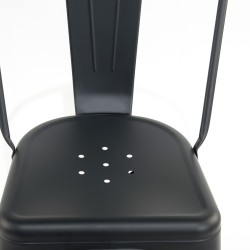 Silla Tolix Metálica Negra