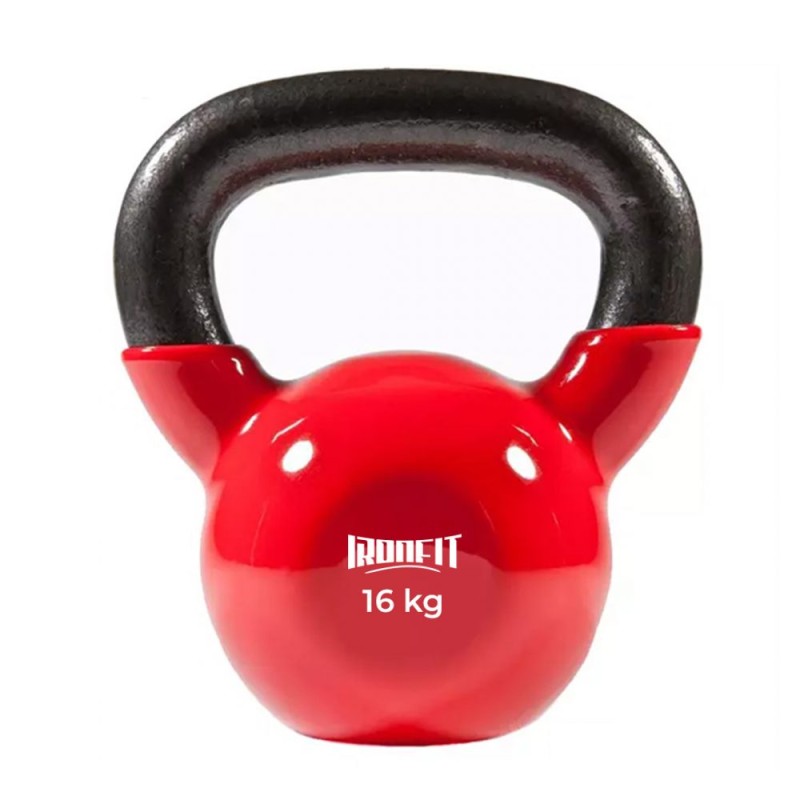 Kettlebell de Hierro IRON FIT 16 kg