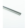 Pack 14 Perfiles Aluminio P/panel Ranurado 1,5 x 122 x 0,4cm