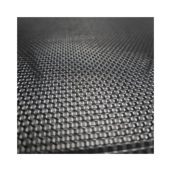 Silla Rinconada de fierro y malla textileno color negro