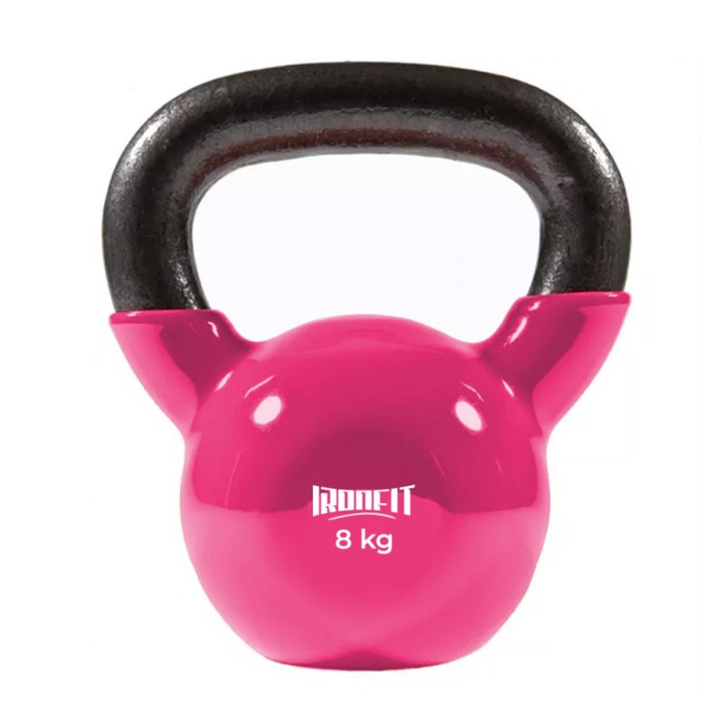 Kettlebell de Hierro IRON FIT 8 kg